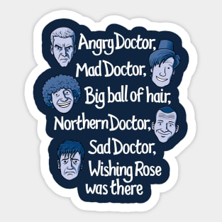 Angry Doctor Sticker